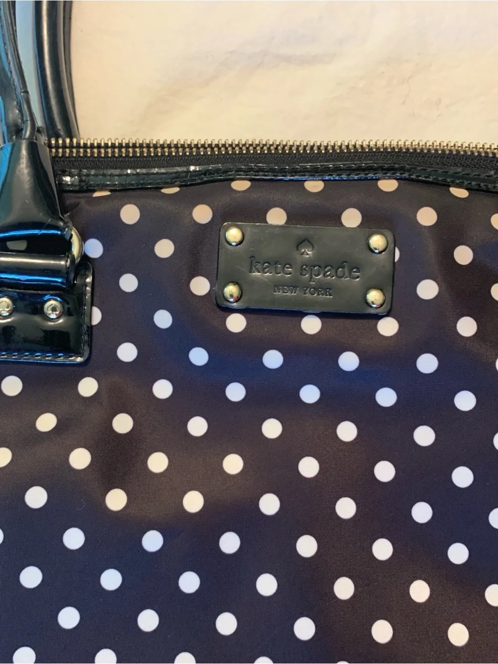 Kate Spade Polka Dots Laptop Tote with Removable Strap